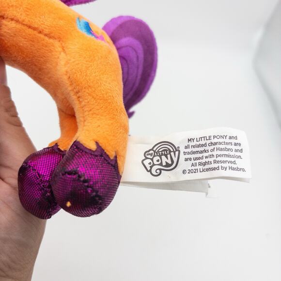 Lot Of 2 My Little Pony A New Generation 7” Sunny Starscout + Izzy Moonbow Plush - Picture 8 of 8